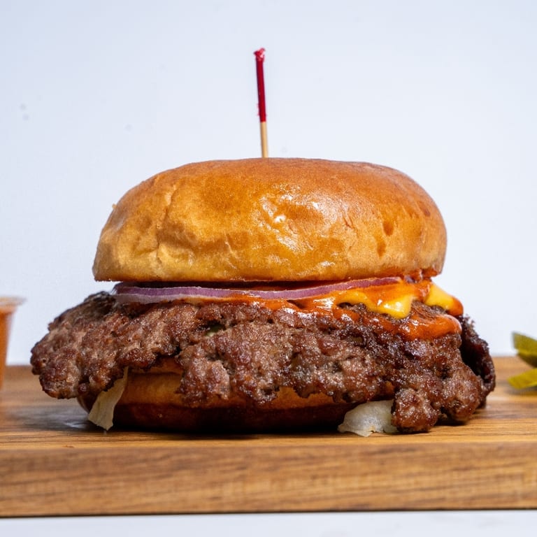 Indulge in Our Smash Burger