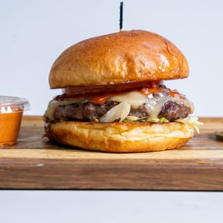 Halal Eatery Smoked Burger
